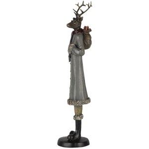 Clayre & Eef Dekorace Jelen vícebarevný 9x8x36 cm Polyresin 6PR4619