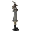 Clayre & Eef Dekorace Jelen vícebarevný 9x8x36 cm Polyresin 6PR4619