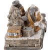 Dekorace Zvířátka v autě pestrobarevná 15x7x9 cm 6PR4638