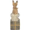 Dekorace pes a kočka vícebarevná 5x5x13 cm 6PR4642