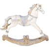 Dekorace Houpací kůň pestrobarevný 16x4x14 cm 6PR4657
