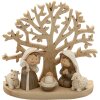 Postýlka figurky hnědá 11x5x10 cm 6PR4743