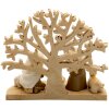 Postýlka figurky hnědá 11x5x10 cm 6PR4743