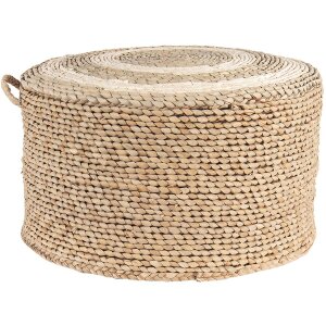 Clayre & Eef 6RO0510 Pouf Ø 40x23 cm...