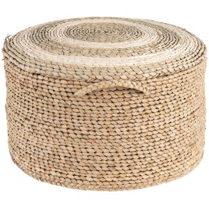 Clayre & Eef 6RO0510 Pouf Ø 40x23 cm...