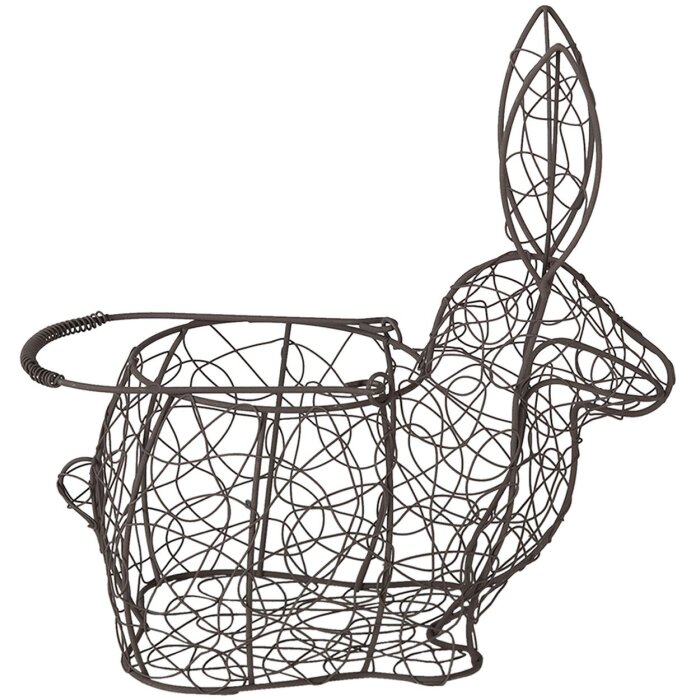 Držák na vejce černý 26x13x28 cm 6Y4302