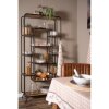 Clayre & Eef 6Y4323 Miska pro psy 19x5 cm hnědá železná kulatá