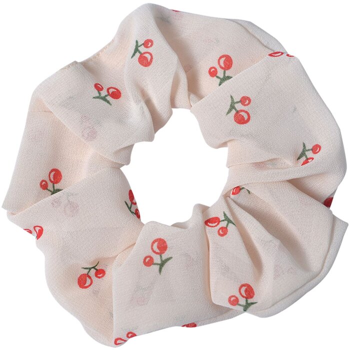 Pásek do vlasů béžový Ø 10 cm MLHCD0161Y