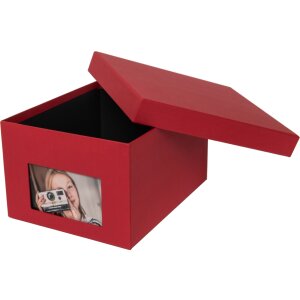 HNFD XL fotobox Kandra 700 fotografií 13x18 cm červený