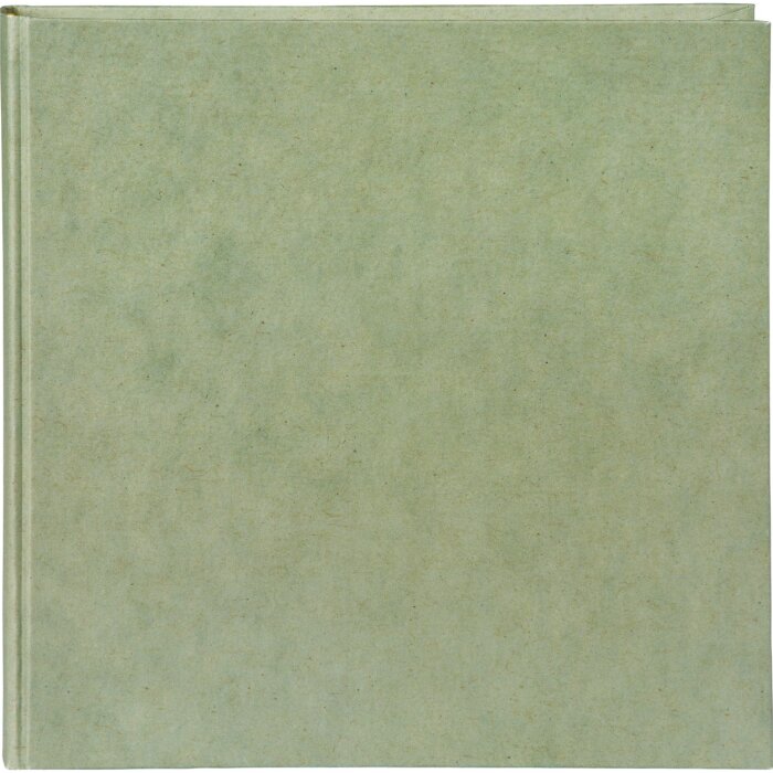 Goldbuch fotoalbum konopné psací potřeby Smoke Green 25x25 cm 60 bílých stran