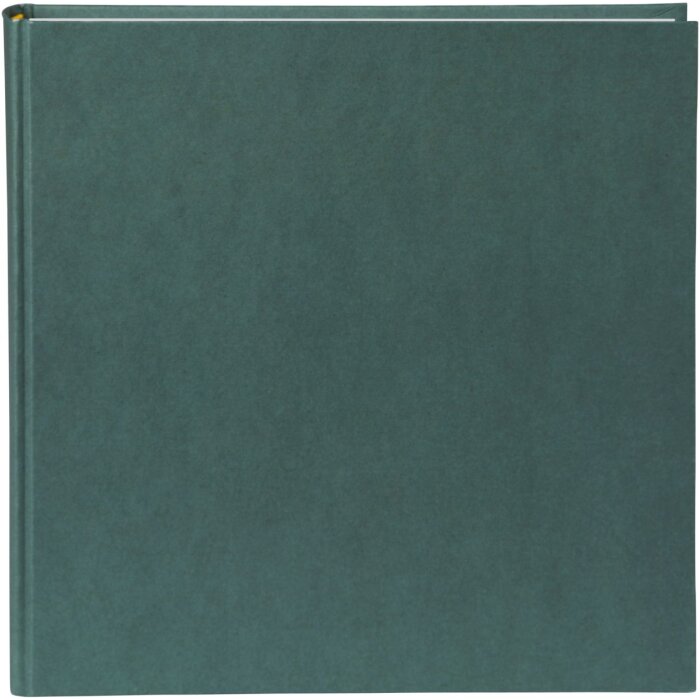 Goldbuch fotoalbum konopné psací potřeby Midnight Green 25x25 cm 60 bílých stran