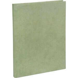 Konopný zápisník Smoke Green 15x22 cm