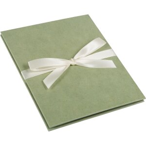 Goldbuch Leporello konopné psací potřeby Smoke Green 10 fotografií 13x18 cm