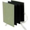 Goldbuch Leporello konopné psací potřeby Smoke Green 10 fotografií 13x18 cm