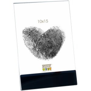 Deknudt držák na fotografie S58SG bílý a černý 10x15 cm