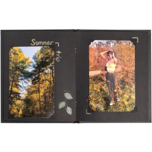 Walther fotoalbum PIMP AND CREATE černé 16,5x20 cm