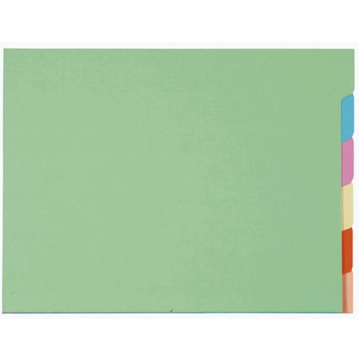 Exacompta pořadače na spisy závěsné 24x32cm 10x6 barev různé 210g