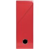 Exacompta přenosový box kartonový hřbet 90mm 25x33cm pro DIN A4 Iderama červený