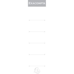 Exacompta 10 hřbetních štítků pro...