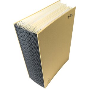 Organizér Exacompta 31 přihrádek 1-31 DIN A4 Kraft hnědý