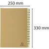 Organizér Exacompta 31 přihrádek 1-31 DIN A4 Kraft hnědý