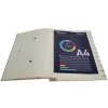 Organizér Exacompta 24 přihrádek A-Z Kraft DIN A4 25x33 cm
