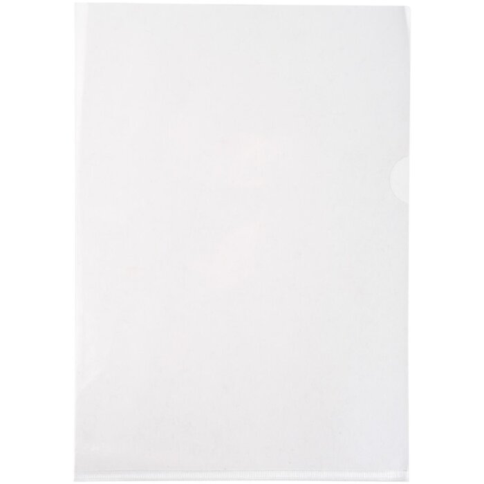 Exacompta balení 100 hladkých pořadačů z PP 120µ DIN A4 s krystalem