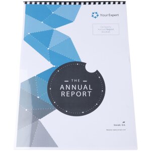 Exacompta 75201E 100 PVC spirál 8 mm černých pro DIN A4 a A3 na šířku