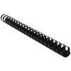 Exacompta 75701E spirály 25 mm PVC pro formát A4 A3 na šířku černé 100 kusů