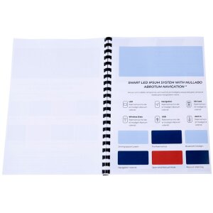 Exacompta 76401E Vázací spirály 12 mm PVC černé 25 kusů DIN A4 65-90 listů