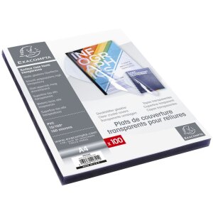 Exacompta 42741E Obal PVC 150µ DIN A4 krystal 100 kusů