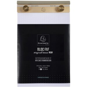 Exacompta podložka FAF 16x10cm Nr 2 Dots White Retro...