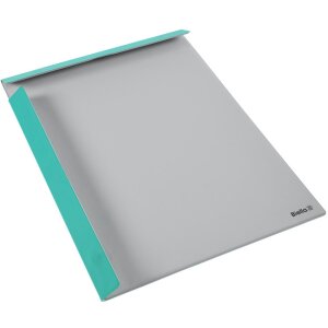 Magnetický klipboard s plastovým krytem pro formát A4 - tyrkysový