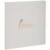 Exacompta kniha návštěv Love 21x19 cm bílá 140 bílých stran
