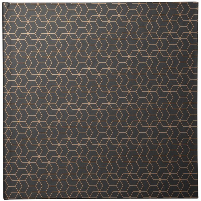 Exacompta kniha návštěv Arty šedá 21x19 cm 140 bílých stran
