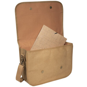 Papírová taška Exacompta ve vzhledu kůže 39x27x13cm Eterneco geometrické motivy