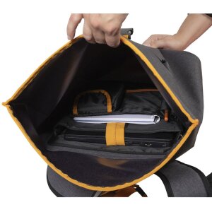 Exacompta nepromokavý batoh Exactive Young 33x49x14cm storm grey
