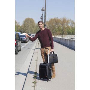 Příruční kufr na 4 kolečkách Exactive 37x55x23 cm