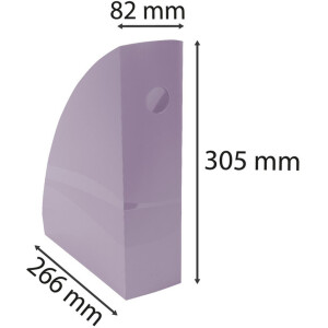 Exacompta pořadač na časopisy MAG-CUBE Aquarel mauve DIN A4+ 266x82x305mm