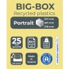 Exacompta zásuvkový box Big Box Plus 4 otevřené zásuvky lesklá bílá
