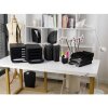 Exacompta 3104214D Zásuvkový box Big Box Plus 4 otevřené zásuvky lesklá černá