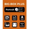 Exacompta zásuvkový box Big Box Plus 5 zásuvek Černá/Harlequin