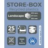 Exacompta 308798D Zásuvkový box Big Box Plus formát na šířku 5 zásuvek duha