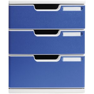 Exacompta 325003D Zásuvkový box MODULO A4 3 uzavřené zásuvky