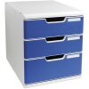 Exacompta 325003D Zásuvkový box MODULO A4 3 uzavřené zásuvky