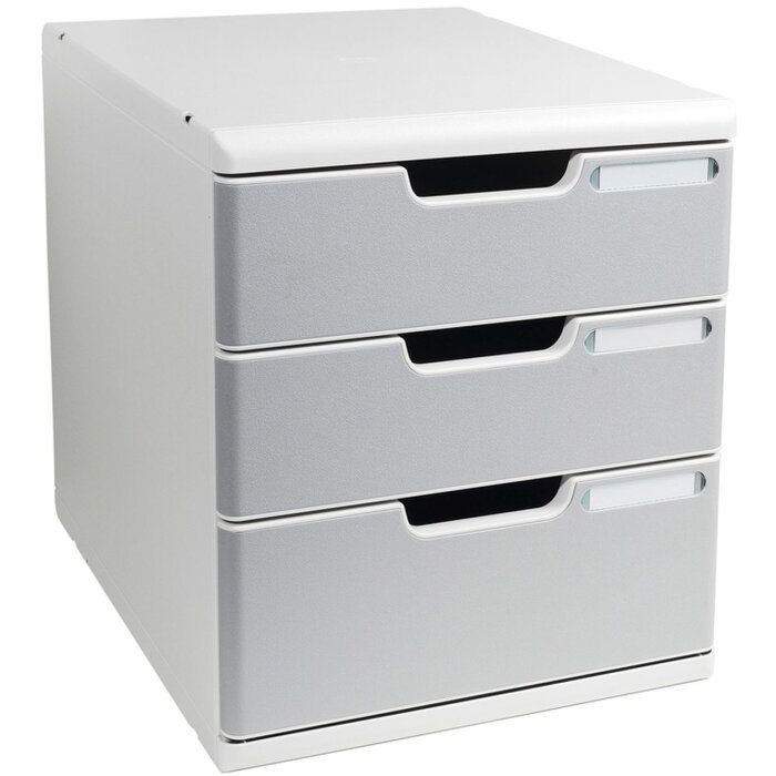 Exacompta 325041D Zásuvkový box MODULO A4 3 uzavřené zásuvky