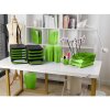 Exacompta odpadkový koš ECOBIN 15 litrů Office green 26,3x26,3x33,5 cm
