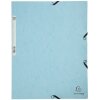 Exacompta 55528E Složka s elastickým uzávěrem Aquarel Pastelově modrá DIN A4 400g/m²