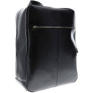 Exacompta 17637E Batoh na notebook kožený černý voděodolný 17" Exactive