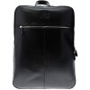 Exacompta 17637E Batoh na notebook kožený černý voděodolný 17" Exactive